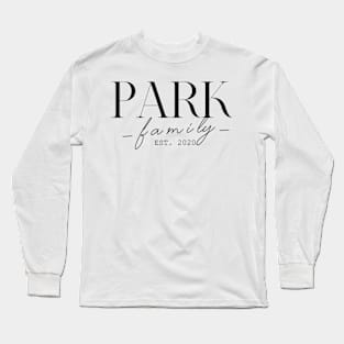 Park Family EST. 2020, Surname, Park Long Sleeve T-Shirt